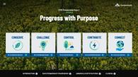 Cover of the report "Progress with Purpose"