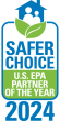 "2024 Safer Choice U.S. EPA Partner of the Year" badge.