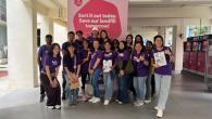 group photo of people working on the campaign