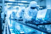 people working on semiconductor supply