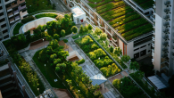 Example of buildings where nature-positive attributes are implemented