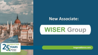 Image of the Parliament Building in Hungary with banner text "New Associate: WISER Group"