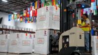 Medical aid departs for Nepal on September 2, 2026, to support health services following the country's devastating flash floods. (Tori Gordon/Direct Relief)