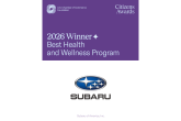 2026 Winner, Best Health and Wellness Program