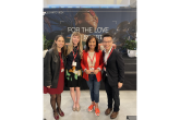 Cascale team members with CEO Ying McGuire at New York Climate Week event