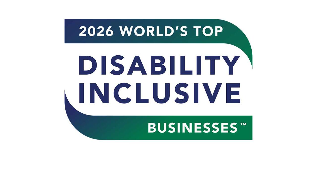 2026 World's Top Disability Inclusive Businesses logo