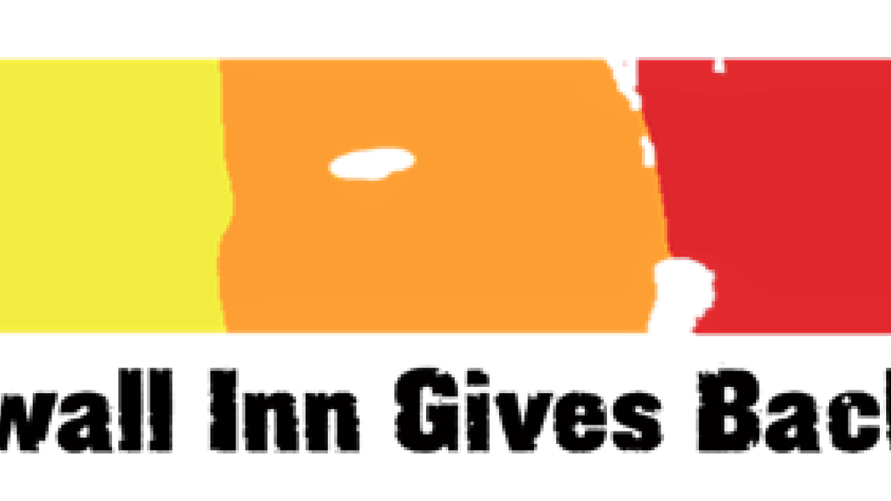 The stonewall Inn Gives back initiative logo