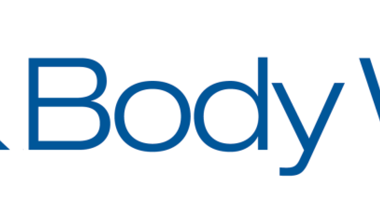 Bath & Body Works written in blue text on a white background
