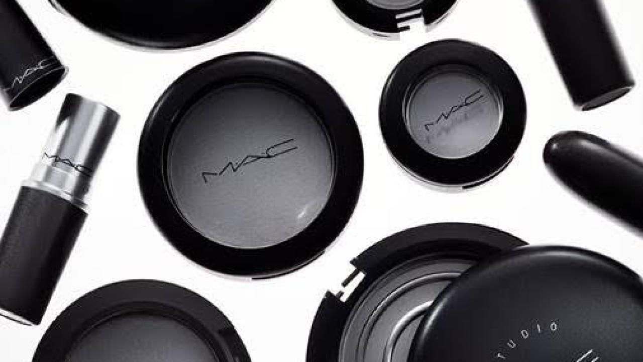 MAC cosmetics containers