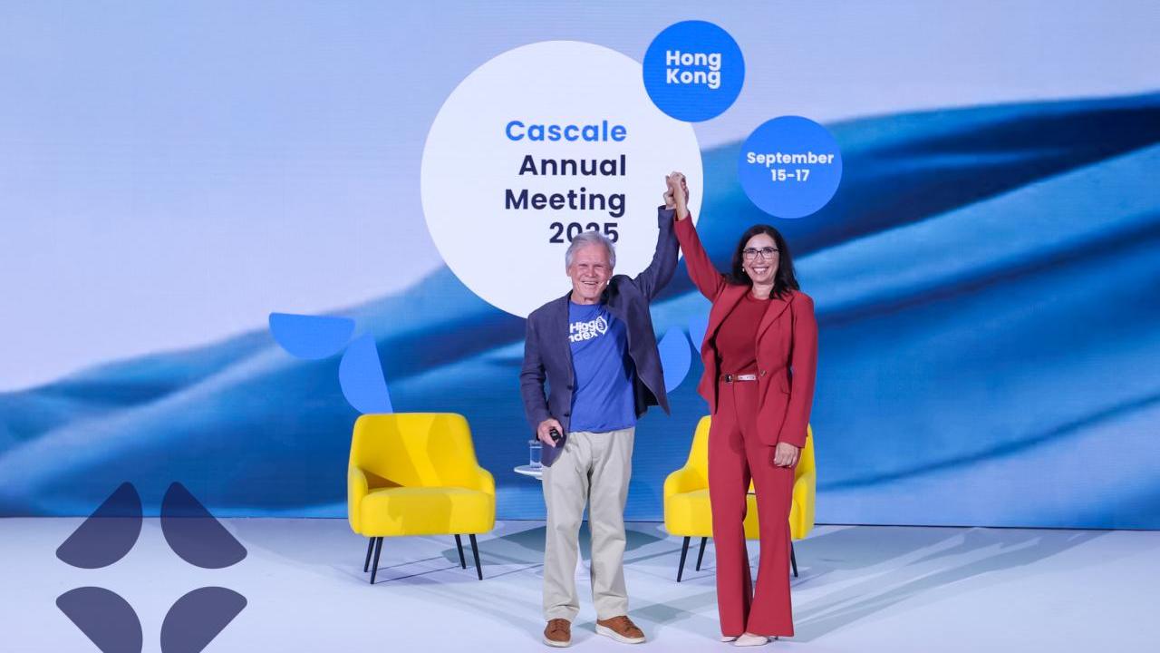 Rick Ridgeway and Scarlett Tapp announce acquisition at Cascale Annual Meeting 2025