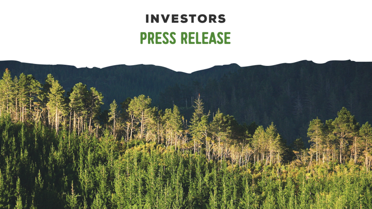 Investors Press Release