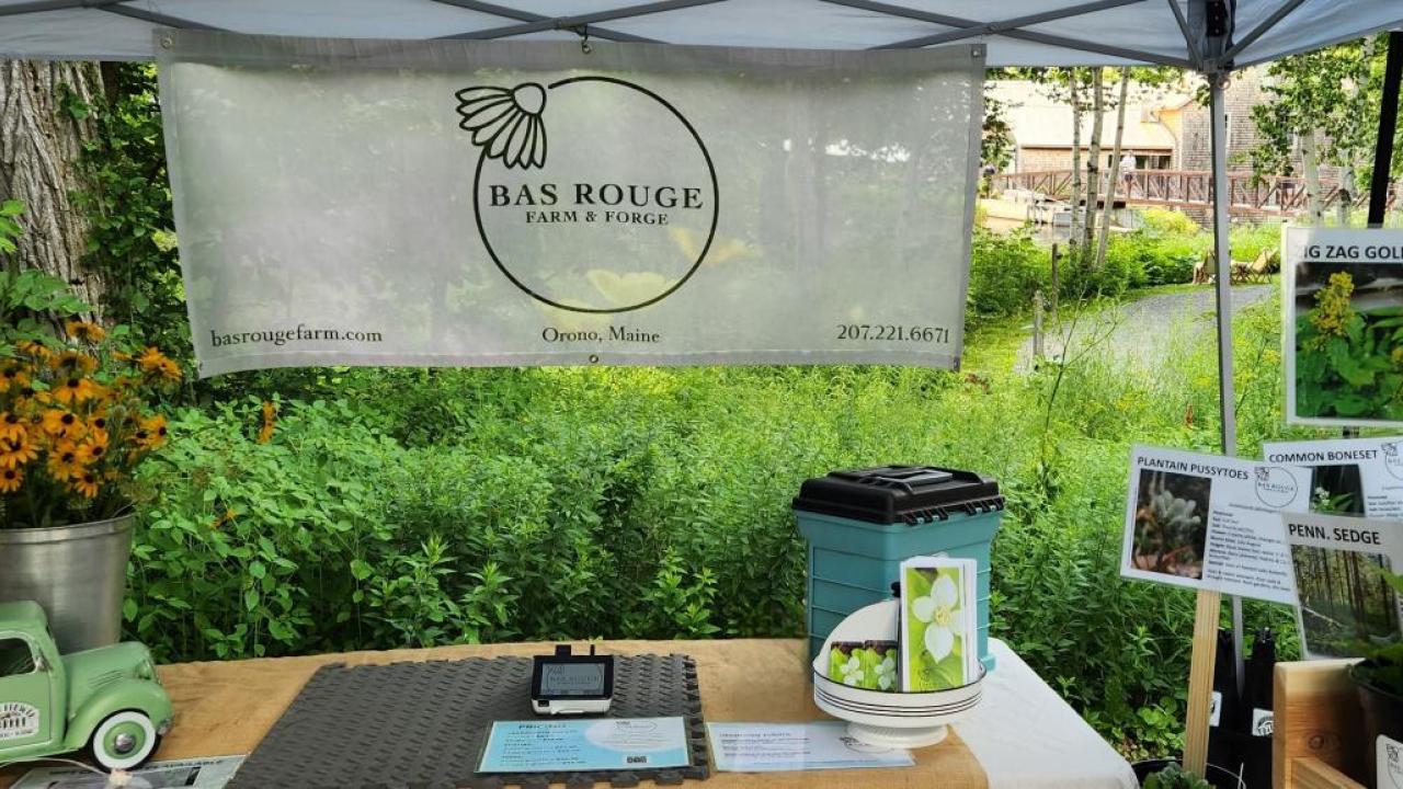 Bas Rouge Farm & Forge guest vendor booth
