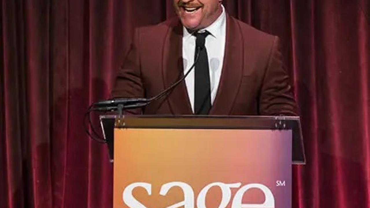 Brent Miller at the Sage Awards