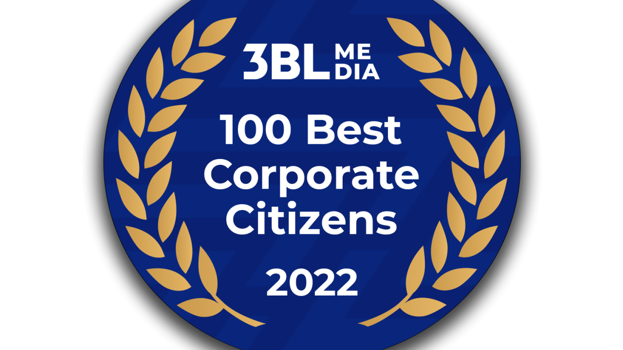 3BL Media 100 Best Corporate Citizens 2022 logo