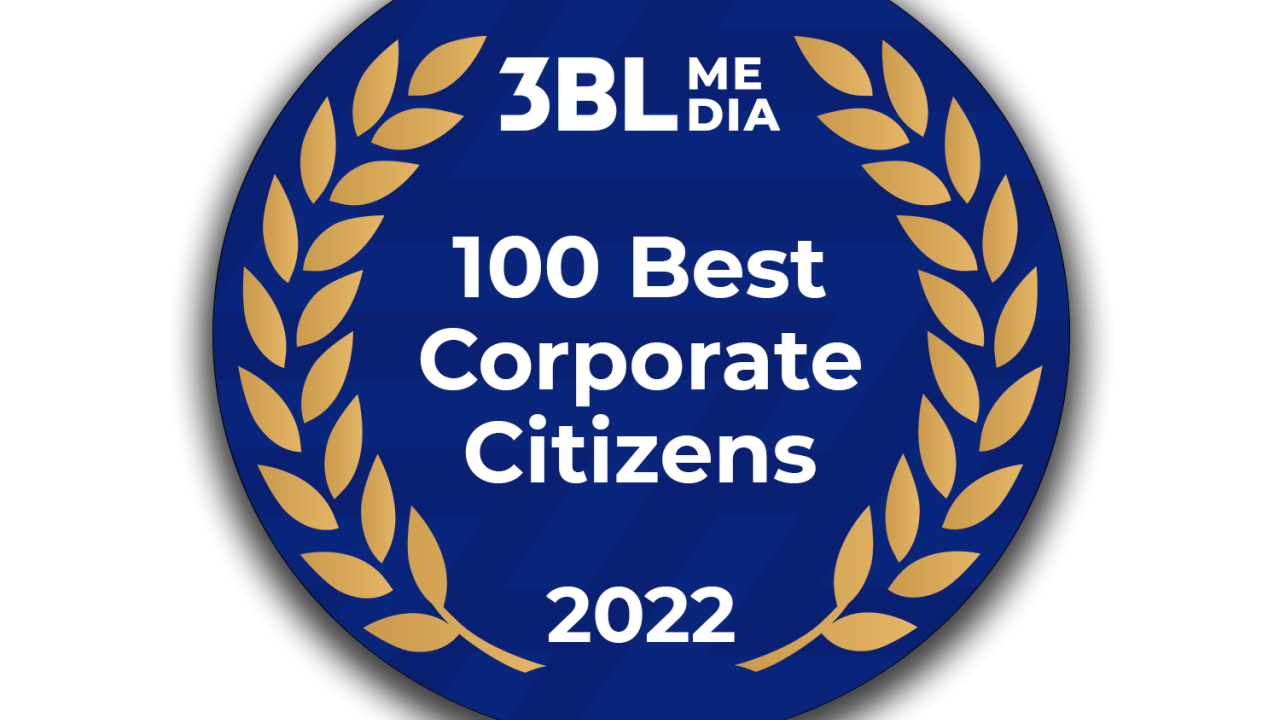 3BL Media 100 Best Corporate Citizens 2022 logo 