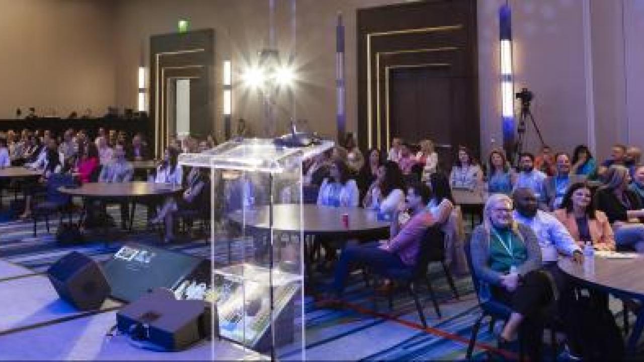 Suzanne Long, Chief Sustainability and Transformation Officer at Albertsons Cos., participated in a well-attended session entitled "Waste Is Only Waste If You Waste It" during Grocery Impact.