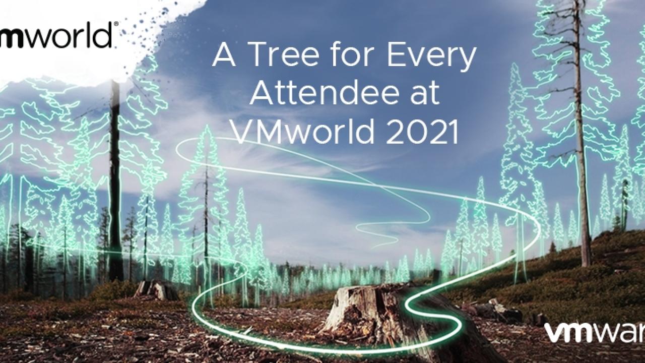 A Tree for Every Attendee at VMworld 2021 poster