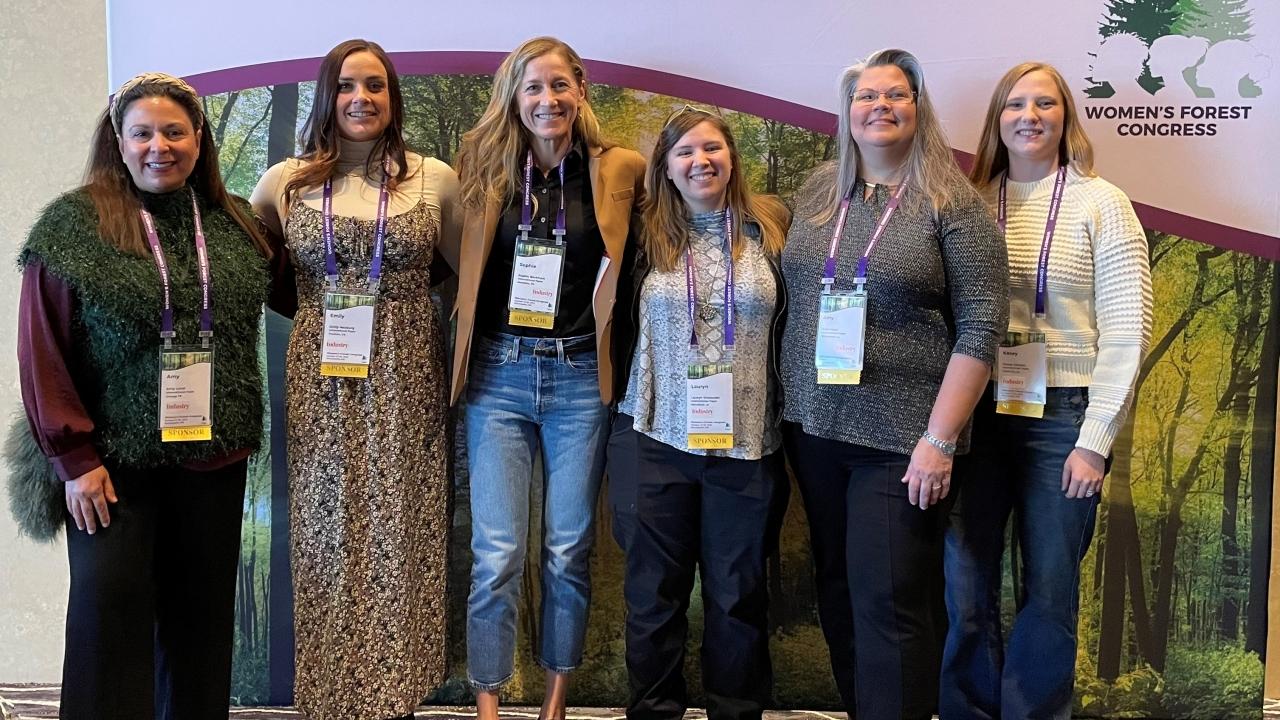 First Women's Forest Congress event attendees