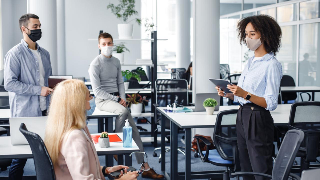 Wearing Masks at Work