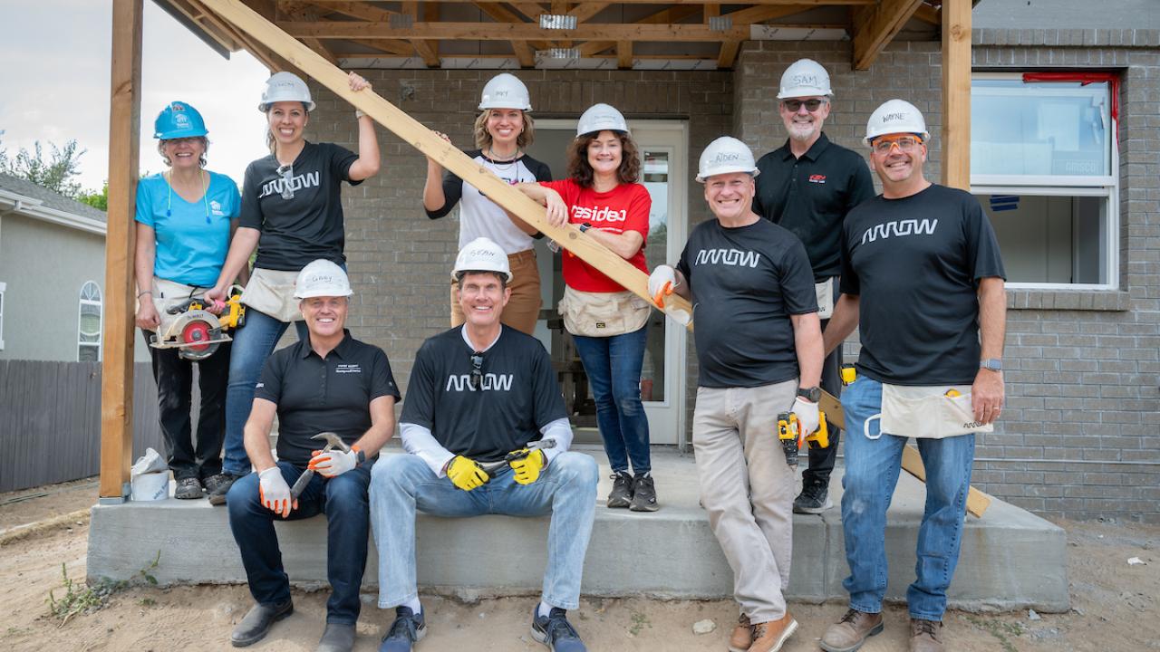 Arrow volunteers