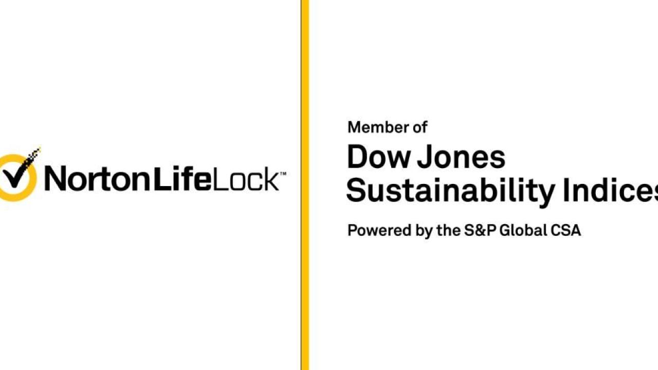 NortonLifeLock Dow Jones Sustainability Indices logo