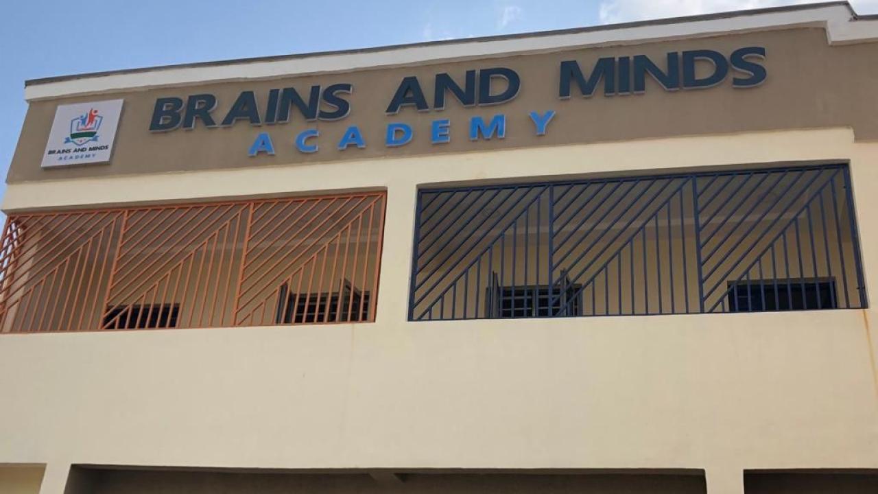 The new ‘Brains and Mind Academy’ at the Halal Children’s Home, Nigeria