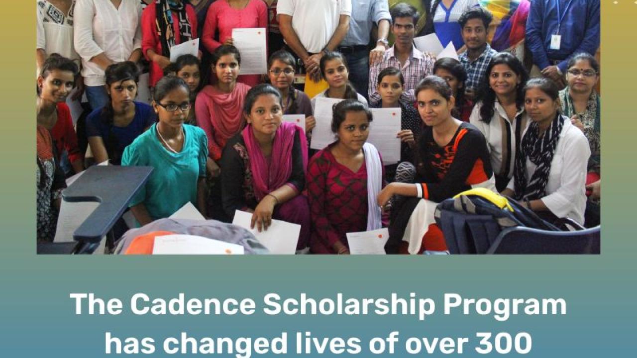 The Cadence Scholarship Program has changed the lives of over 300 deserving students