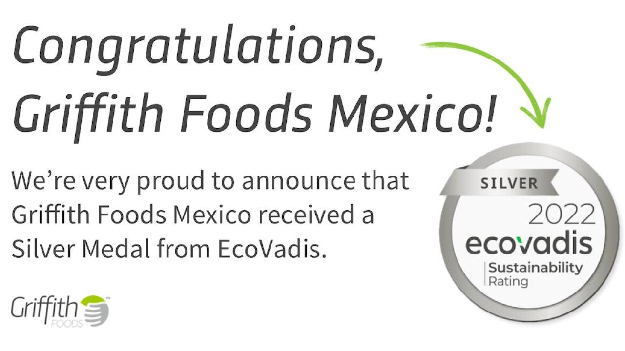 Congratulations, Griffith Foods Mexico!
