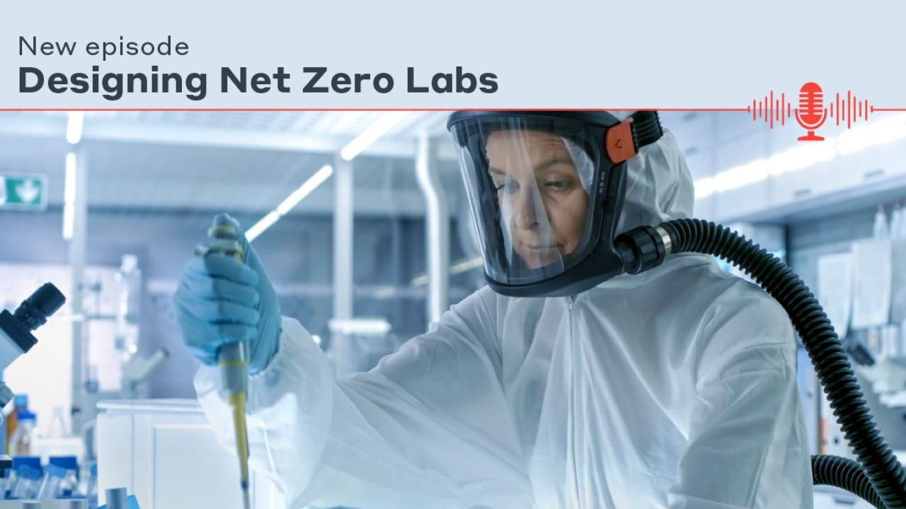 Person working in a lab