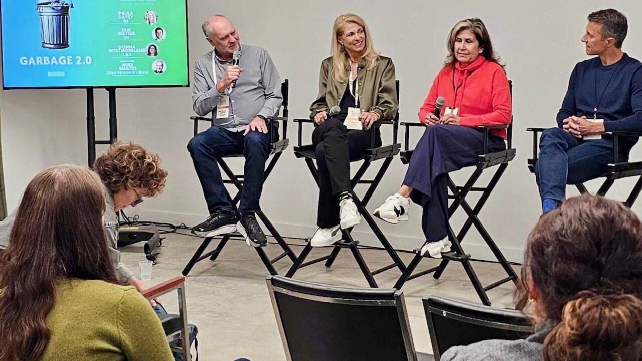 AEG's Erik Distler spoke at a panel at the Music Sustainability Alliance’s 2025 Summit. 