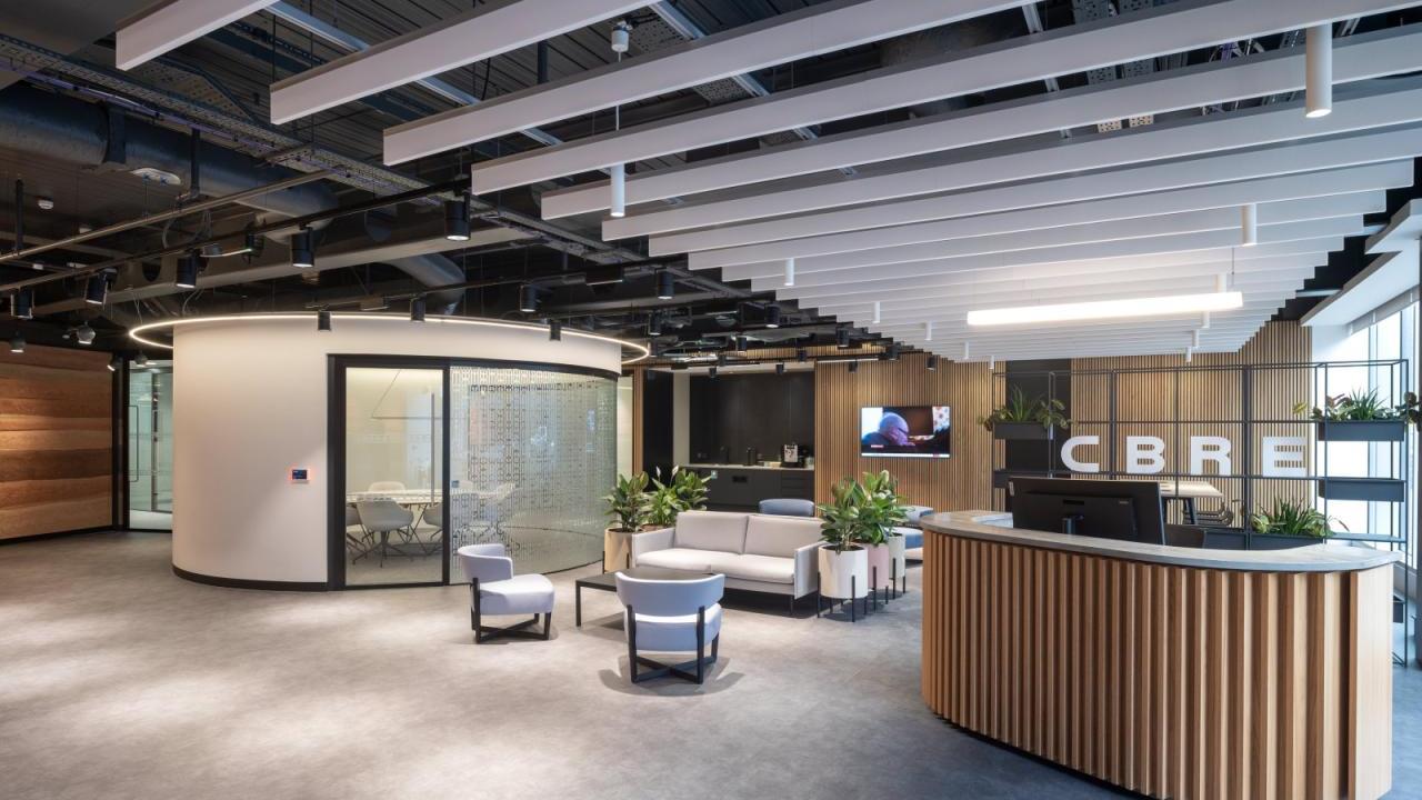 Inside CBRE headquarters