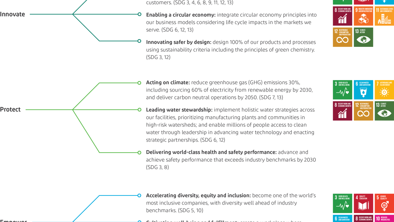 DuPont Strategic Pillars infographic 