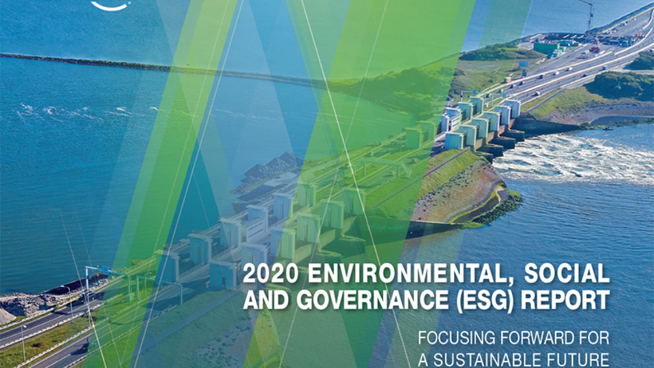 2020 ESG Report Cover