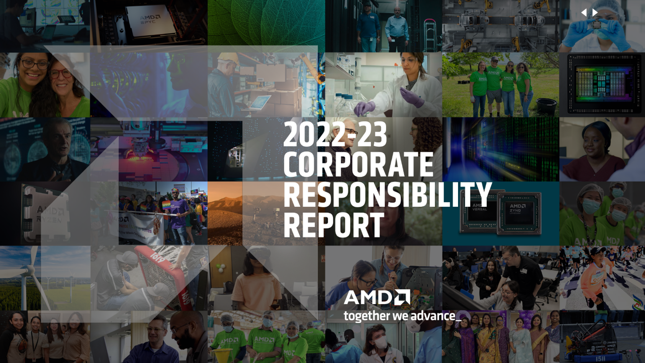 2022-23 AMD Corporate Responsibility Report