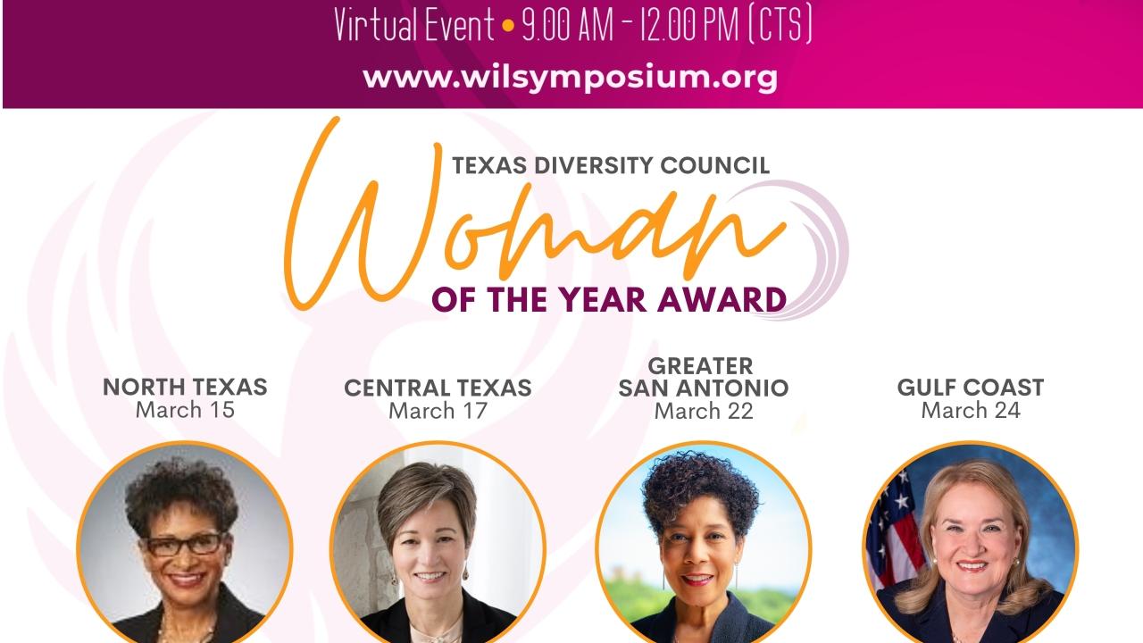 Women of the year award flyer