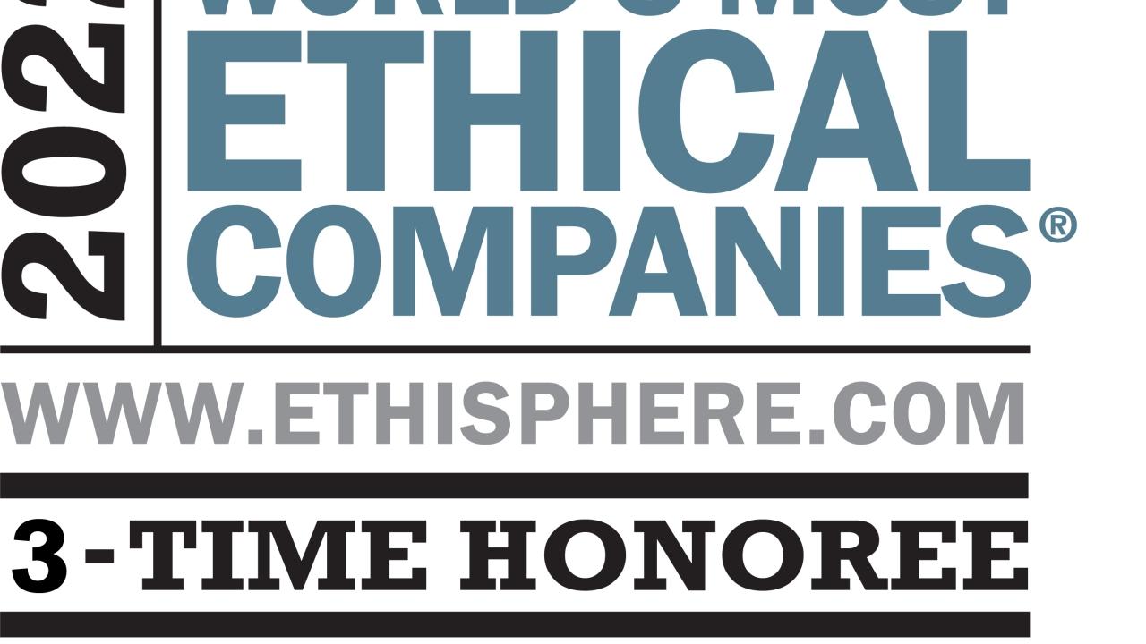 World's Most Ethical Companies logo