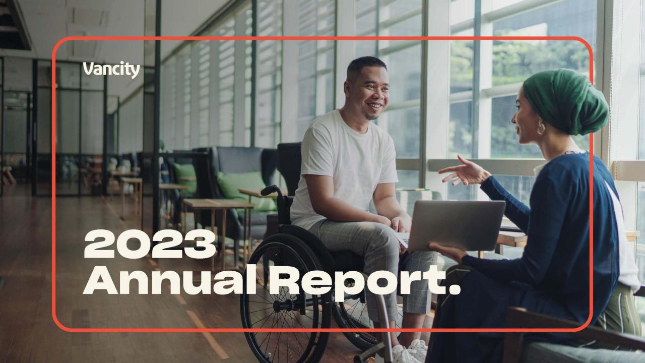 2023 Annual Report Cover