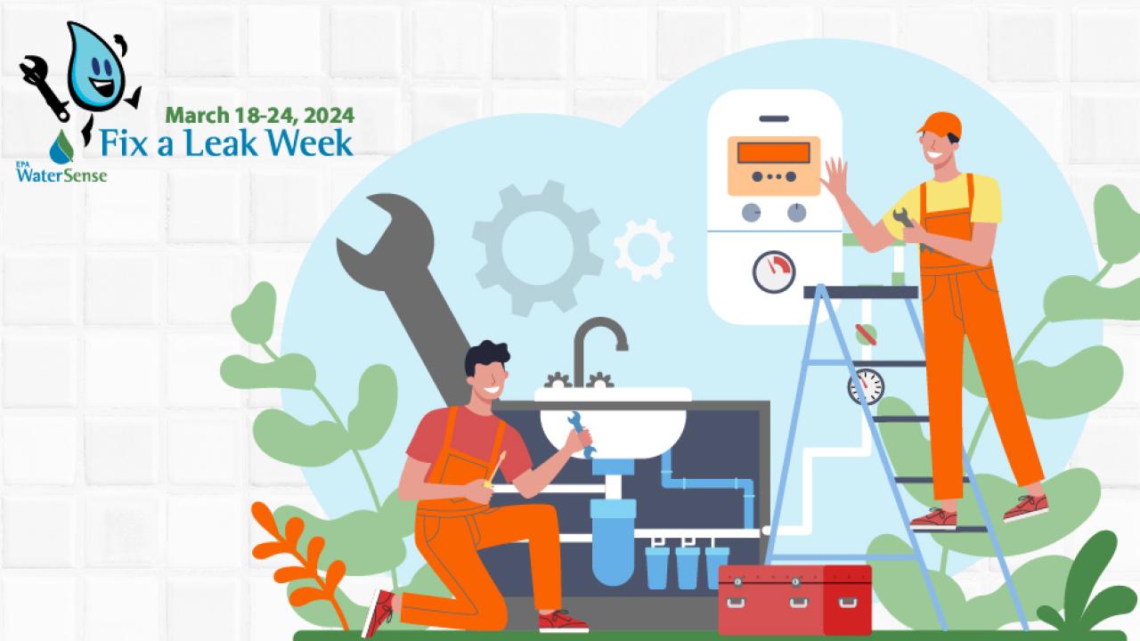 The Home Depot: Fix a Leak Week. March 18-24, 2024.