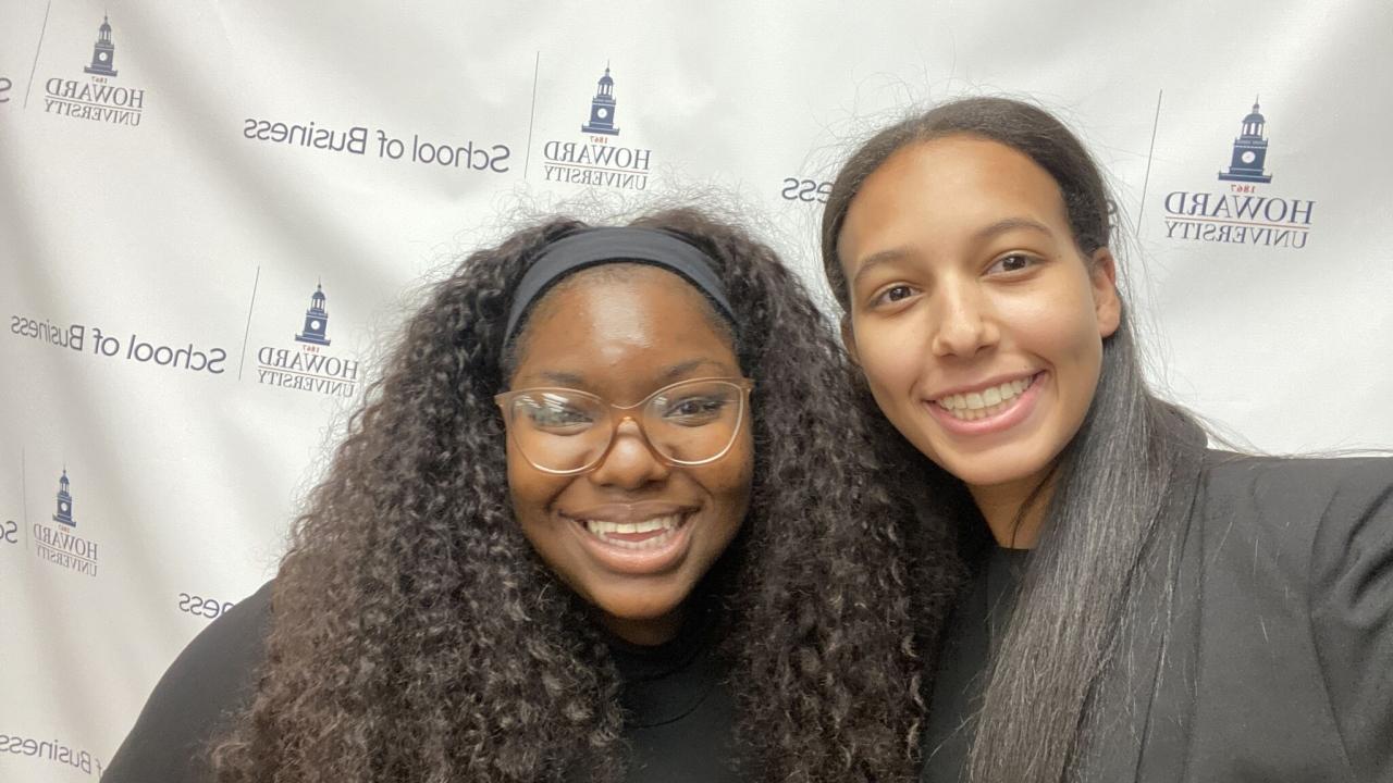Two M·A·C 21 CAP students