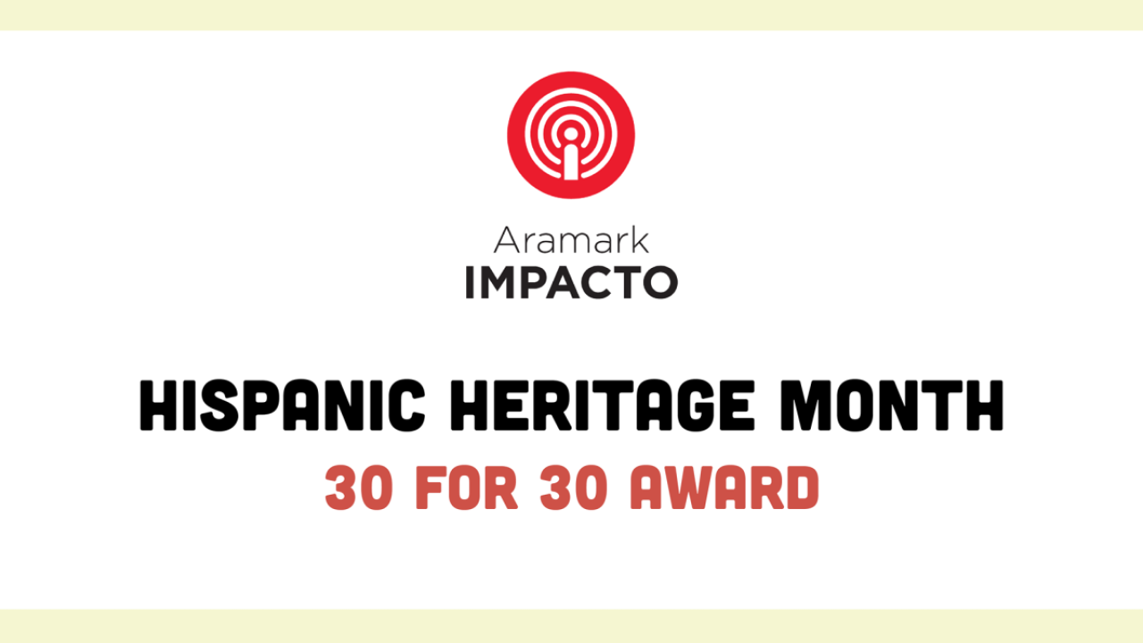 Hispanic Heritage Month 30 for 30 Award