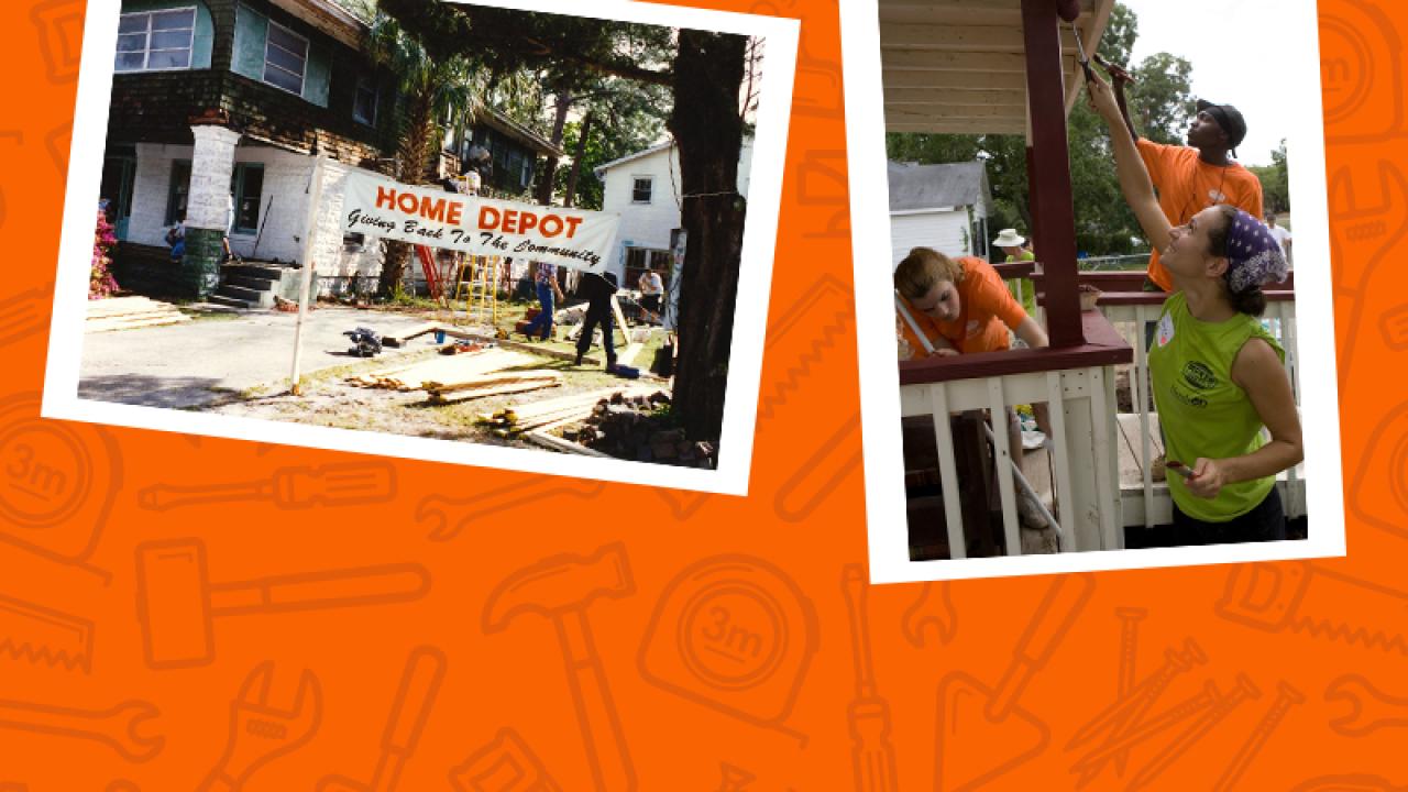 From the Archives: Photo Montage of Team Depot; 30th Anniversary.