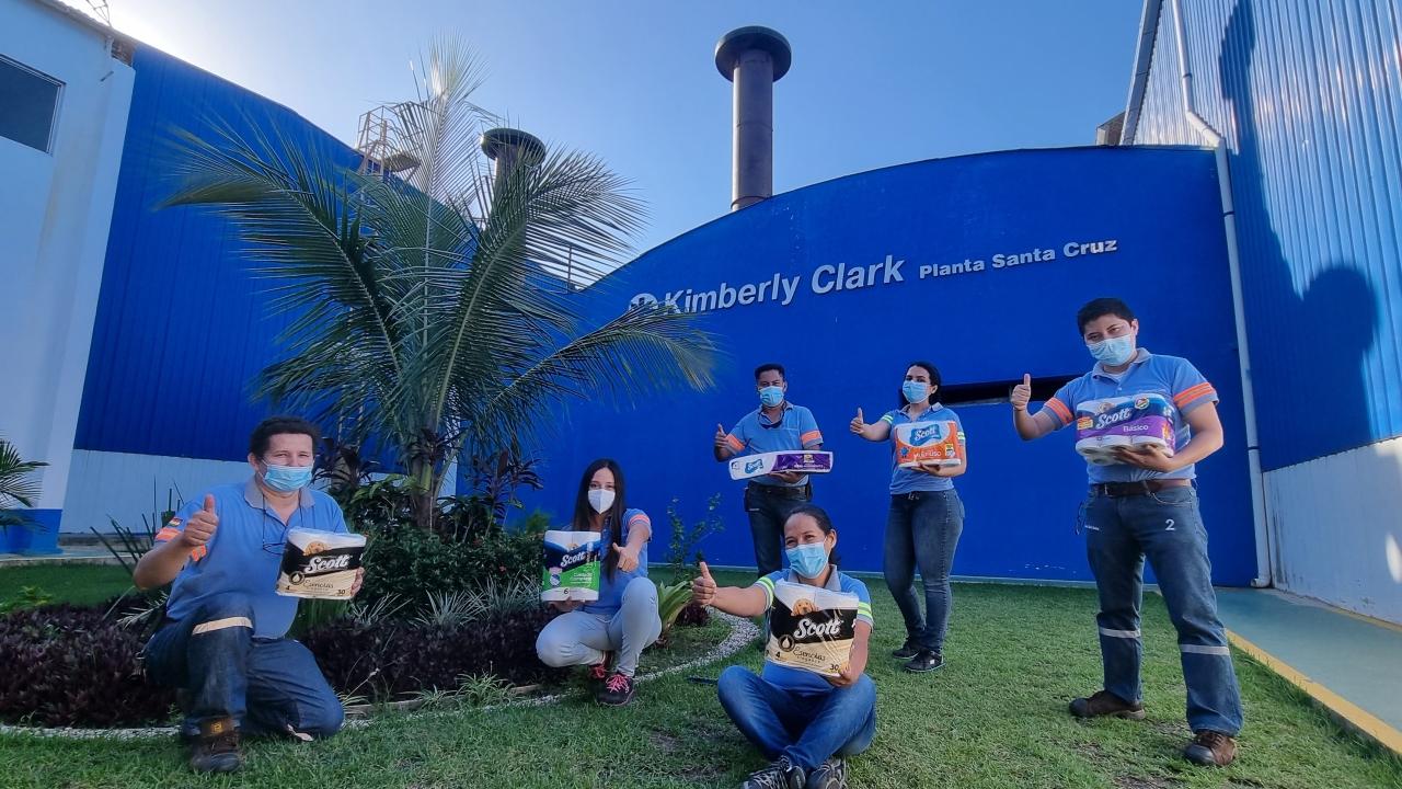 Kimberly-Clark’s manufacturing facility in Santa Cruz, Bolivia has reduced its water usage by more than 86 percent since 2015. 