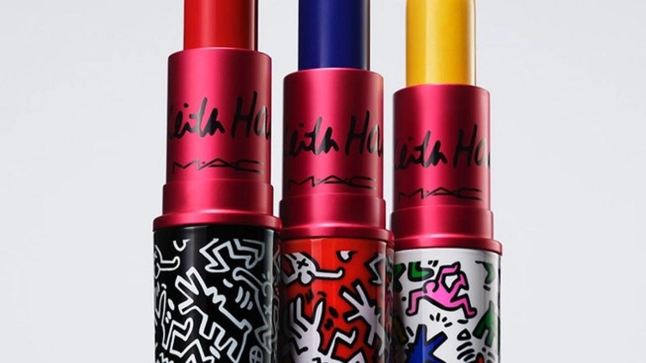 Three Viva Glam lipsticks
