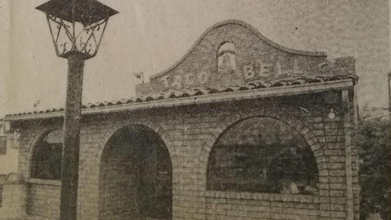 Taco Bell 419, the first location of Bo-Mar, Inc. – Margaret and Robert’s franchise