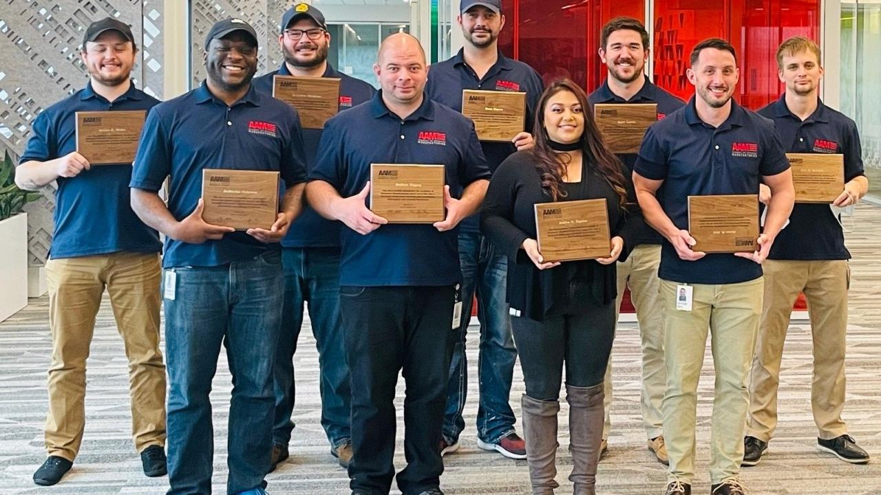 The 18th cohort to graduate from Rockwell Automation’s Academy of Advanced Manufacturing™.