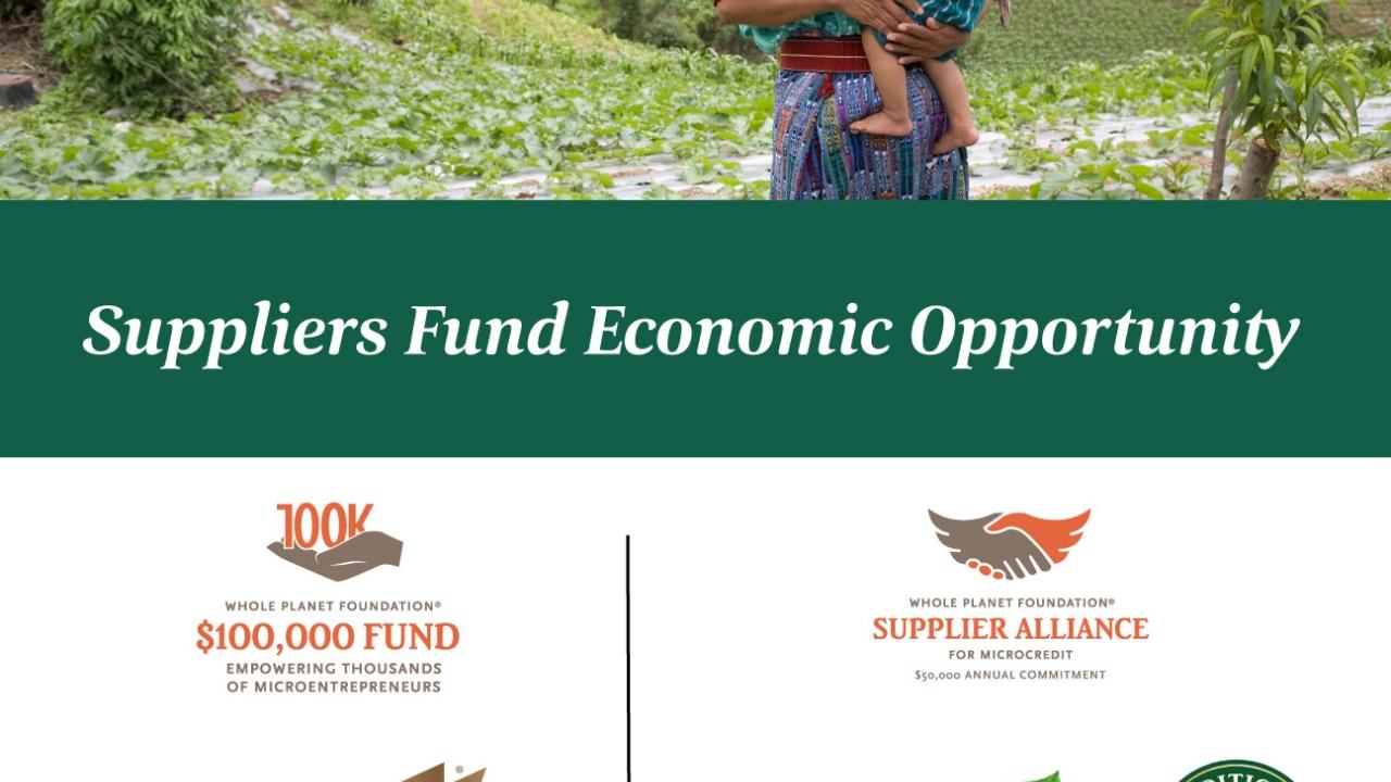 Suppliers Fund Economic Opportunity