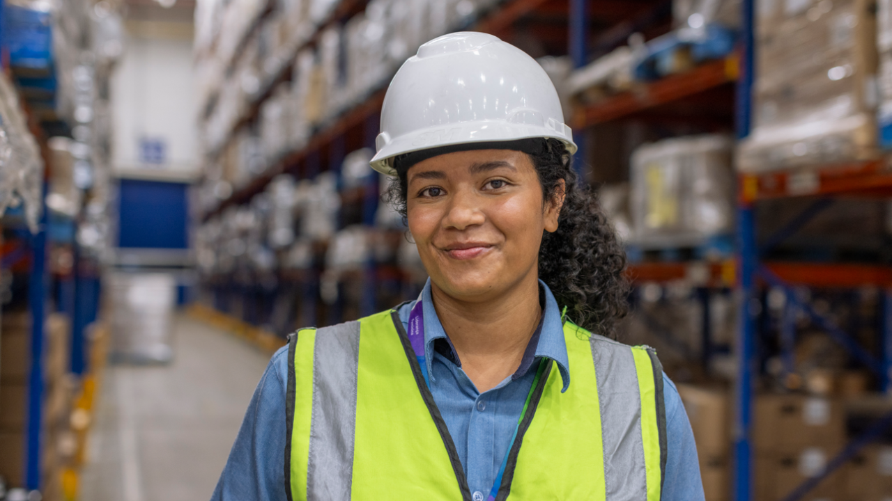 Employee at 3M Clinton facility.