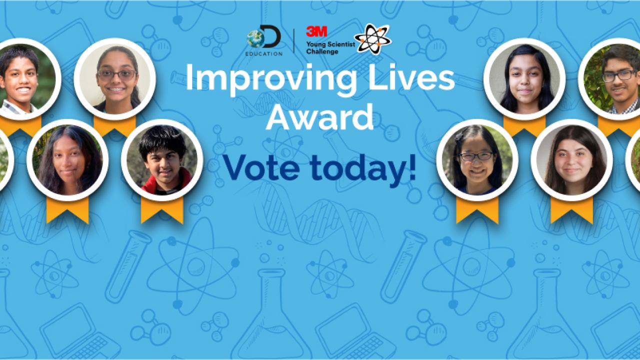 Improving Lives Award poster