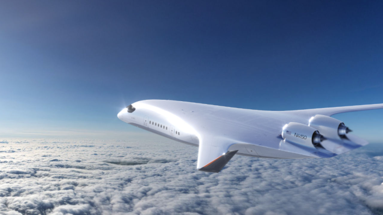  JetZero’s Z4 blended-wing body aircraft is designed to deliver up to a 50% reduction in fuel consumption while also significantly improving the passenger experience.