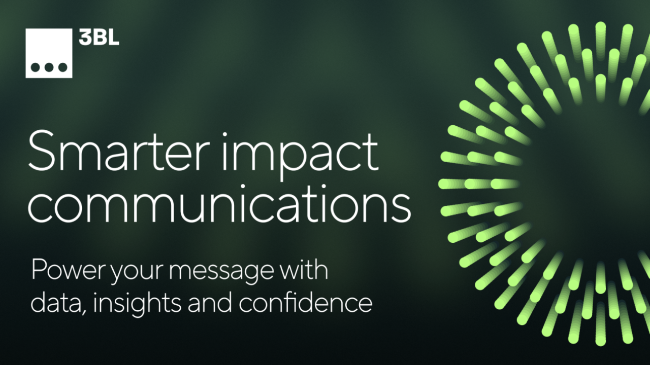 "Smarter Impact Communications. Power your message with data, insights and confidence."